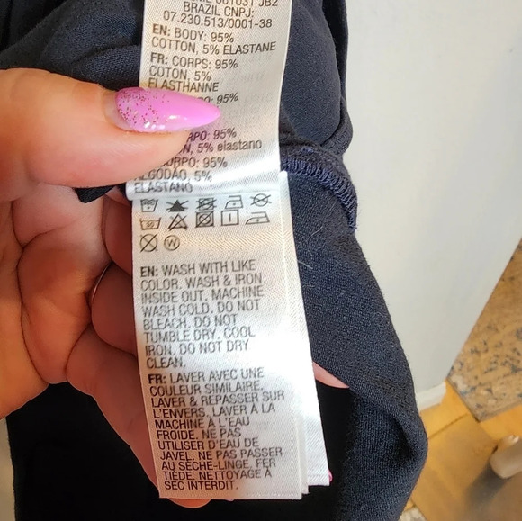 NWT Roxy Black Embroidered sleeves Sleeveless Tee midi dress. Size Large - Picture 9 of 16